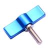FEICHAO 2pcs M4 M5 M6 Handle Tight Lock Adjustable Wrench Screws Compatible with GoPro A7C SLR Camera Photography Accessory Connection (M5*17,Blue) view 2