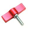 FEICHAO 2pcs M4 M5 M6 Handle Tight Lock Adjustable Wrench Screws Compatible with GoPro A7C SLR Camera Photography Accessory Connection (M5*17,Red) view 2