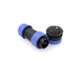 ZBLZGP SP21 2 Pin Aviation Cable Connector,Male and Female Panel Mount Waterproof Connector,Outdoor Electrical Industrial Power Connector view 2