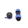 ZBLZGP SP21 2 Pin Aviation Cable Connector,Male and Female Panel Mount Waterproof Connector,Outdoor Electrical Industrial Power Connector view 3