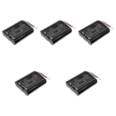 Flujoy 5 Pcs 7800mAh/3.7V Replacement Battery for ADT Command Smart Security Panel ADT7AIO ADT5AIO