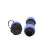 ZBLZGP SP21 8 Pin Panel Mount Circular Aviation Connector Plastic Waterproof Industrial IP68 Back Nut Welding Connector for Electric LED Lighting view 1