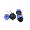 ZBLZGP SP21 8 Pin Panel Mount Circular Aviation Connector Plastic Waterproof Industrial IP68 Back Nut Welding Connector for Electric LED Lighting view 4
