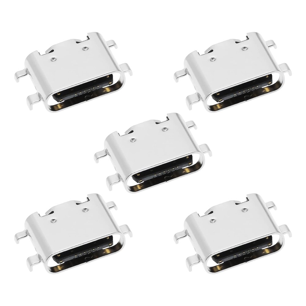 Create idea 5PCS Type-C Charging Port Compatible with GoodTel G3 Tablet USB-C Charger Connector Socket Jack Replacement Parts Soldering