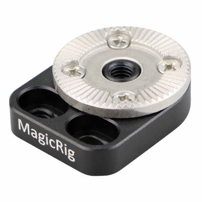MAGICRIG Rosette Adapter with M6 Thread Rosette Mount Applicable for ARRI Standard, for Camera Cage, Rosette Handle, Wooden Side Handle