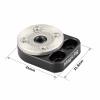 MAGICRIG Rosette Adapter with M6 Thread Rosette Mount Applicable for ARRI Standard, for Camera Cage, Rosette Handle, Wooden Side Handle view 2