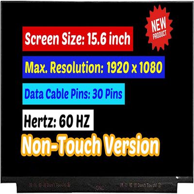 BTSELSS 15.6" LCD Screen Replacement for Lenovo IdeaPad L340 L340-15API L340-15IRH L340-15IWL 81LK 81LG 81LH 81LW Series Display Panel FHD 1920 * 1080 30 pin 60 Hz Non-Touch (Without Tabs)