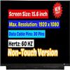 BTSELSS 15.6" LCD Screen Replacement for Lenovo IdeaPad L340 L340-15API L340-15IRH L340-15IWL 81LK 81LG 81LH 81LW Series Display Panel FHD 1920 * 1080 30 pin 60 Hz Non-Touch (Without Tabs) view 1