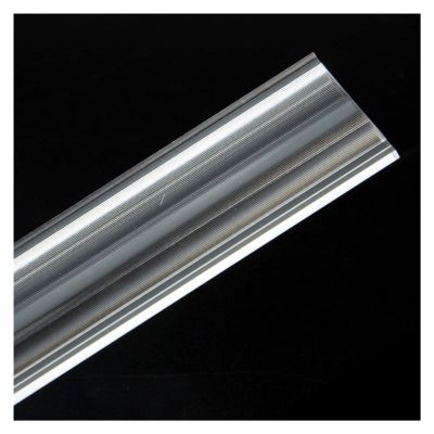 RADHAX Microscope Kit Rectangular Linear Lens Strip Light Spot LED Condenser Linear Lens Microscope Lens Adapters (Size : 200X38F26mm)