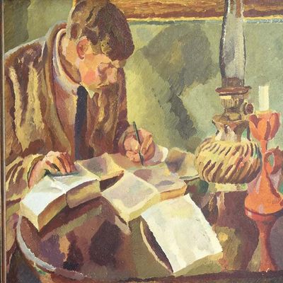 Duncan Grant : The Student : 1919 : Archival Quality Art Print