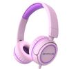 IMYB Kids Headphones, V1 Wired Stereo Foldable Tangle-Free 3.5mm Adjustable On-Ear Headphones for Kids for School/Toddlers/Childrens/Teens/Boys/Girls/Ipad/Tablet/Kindle/Phones/Travel/Plane (Pink) view 1