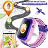 4G Kids Watch for Toddler w GPS Tracker, Phone Watch w Video Chat 3-Way Calling SOS WiFi w SIM Slot Camera Smart Watches for Girls Boys Age 3-15 Years Christmas New Year Gift (t3 Pink) view 2
