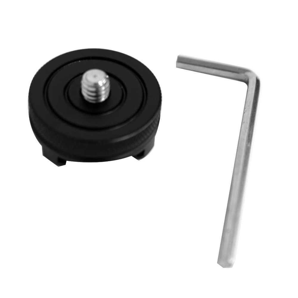 FEICHAO 1/4 Hot Shoe Tripod Mount Adapter for Monitor Light Flash Holder DSLR Camera Gimbal Stand (1 PCS)
