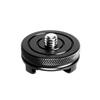 FEICHAO 1/4 Hot Shoe Tripod Mount Adapter for Monitor Light Flash Holder DSLR Camera Gimbal Stand (1 PCS) view 3