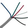 Cable Central LLC Security/Alarm Wire, Gray, 18/6 (18AWG 6 Conductor), Stranded, CM/Inwall Rated, Spool, 1000 Feet view 1