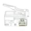 Cable Central LLC Phone/Data RJ12 Crimp Connectors for Flat Wire, 6P6C, 50 Pieces view 3