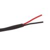 Cable Central LLC Plenum Speaker Cable, Black, Pure Copper, 16/2 (16 AWG 2 Conductor), 19 Strand / 0.297mm, CMP, Spool, 1000 Feet view 1