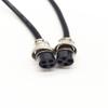 keisnoaja GX16 Female Aviation Cordset Connector 4pin Double Female Head Power Electrical Cable 1M with Great Extension Performance Terminal Wire Line view 1
