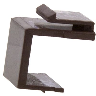 Cable Central LLC Blank Keystone Insert, Brown