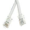 Cable Central LLC Cat5e White Copper Ethernet Patch Cable, Bootless, POE Compliant, 7 Feet view 1