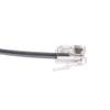 Cable Central LLC Telephone Cord (Voice), RJ12, 6P / 6C, Silver Satin, Reverse, 14 Feet view 2