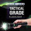 LitezAll 25478 Kodiak Kolossus 15000 Lumen Rechargeable Tactical Flashlight view 2