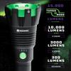 LitezAll 25478 Kodiak Kolossus 15000 Lumen Rechargeable Tactical Flashlight view 3