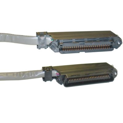 Cable Central LLC Cat 3 Telco Trunk Cable, Centronics 50 (CN50) Male to Centronics 50 (CN50) Female, 25 Twisted Pairs, 90 Degree Orientation, 15 Feet
