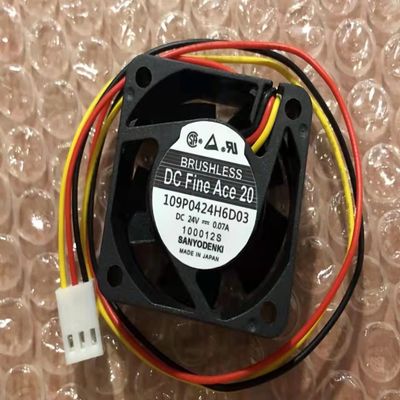 1 PCS 109P0424H6D03 24V 0.07A 404020mm Cooling Fan