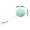 Mokylor 12 Pack Macaron Mobile Phone Screen Wipes, Portable Mini Macaron Cleaning Cloth Lens Wipe Glasses with Portable Keychain, Brush Key Pendant for Computer Phone Screen Glasses Cleaner view 2