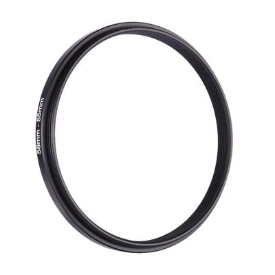 58-55 Step Down Rings 58mm to 55mm Step Down Rings Metal Camera Lens Filter Ring Adapter 58 55 Black for Filters Adapters Lens Lens Hoods