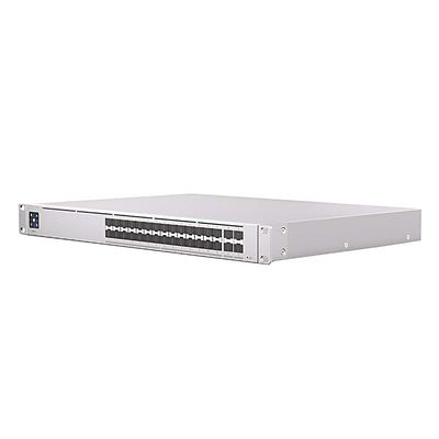 UBIQUITI UniF Aggregation Switch Pro, 28-Port 10G SFP+ & 4-Port 25G SFP28 Ports, Layer 3 Switch, 760Gbps Switching Capacity