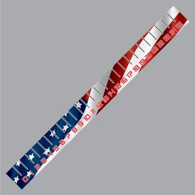 700-124 American Flag Ruler 25" Carpet Graphic for Fishing Bass Boats