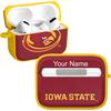 Affinity Bands Iowa State Cyclones HDX Custom Name Case Cover Compatible with Apple AirPods Pro 1 & 2 view 1