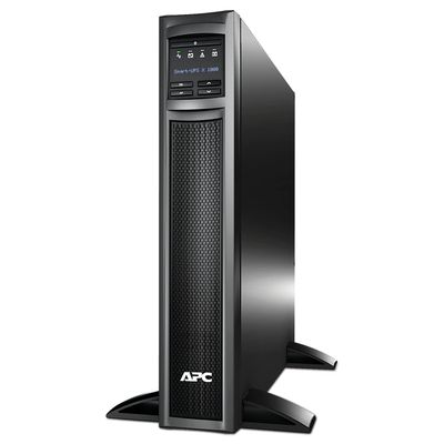 APC Network UPS, 1000VA Smart-UPS Sine Wave UPS with Extended Run Option, SMX1000CNC, Network Management Card, 2U Rackmount/Tower Convertible, Line-Interactive, 120V