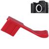 Fuji x100 Thumb Grip, Aluminum Alloy Hot Shoe Thumb Up Hand Grip for Fuji Camera Ergonomic 100F A5 Mirrorless (Black) X 100F X A5 (Red) view 1