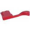 Fuji x100 Thumb Grip, Aluminum Alloy Hot Shoe Thumb Up Hand Grip for Fuji Camera Ergonomic 100F A5 Mirrorless (Black) X 100F X A5 (Red) view 2