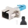 Fiber Adapter Connector, Fiber Optic Adapter Coupler LC Male to SC Female Adapter for Fiber Optic Projects view 3