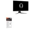 BoxWave Screen Protector Compatible with Alienware 27 Gaming Monitor (AW2720HF) - ClearTouch Anti-Glare (2-Pack), Anti-Fingerprint Matte Film Skin view 1
