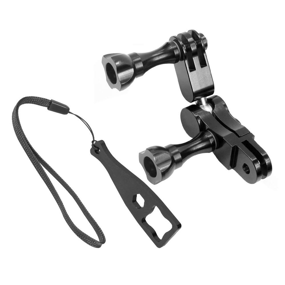FEICHAO Universal 360 Adjustment Rotation Extension Arm Adapter Compatible with GoPro Action Photography Camera (Kit B)