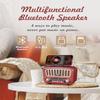 PRUNUS J-180 Vintage Retro Radio Bluetooth Speaker with Stereo Sound, AM FM Radio Portable with Loud Volume, BT5.0, TF Card & MP3 Player, Rechargeable Speaker view 3