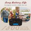 PRUNUS J-180 Vintage Retro Radio Bluetooth Speaker with Stereo Sound, AM FM Radio Portable with Loud Volume, BT5.0, TF Card & MP3 Player, Rechargeable Speaker view 4