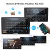 2025 New 10.1 Inch Car Stereo Radio Android 8G+128G Universal Double Din with Wireless Apple Carplay Android Auto 1280x720 Pixel QLED Screen in-Dash GPS Unit Bluetooth Multimedia Player Head Unit view 2
