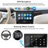 2025 New 10.1 Inch Car Stereo Radio Android 8G+128G Universal Double Din with Wireless Apple Carplay Android Auto 1280x720 Pixel QLED Screen in-Dash GPS Unit Bluetooth Multimedia Player Head Unit view 3