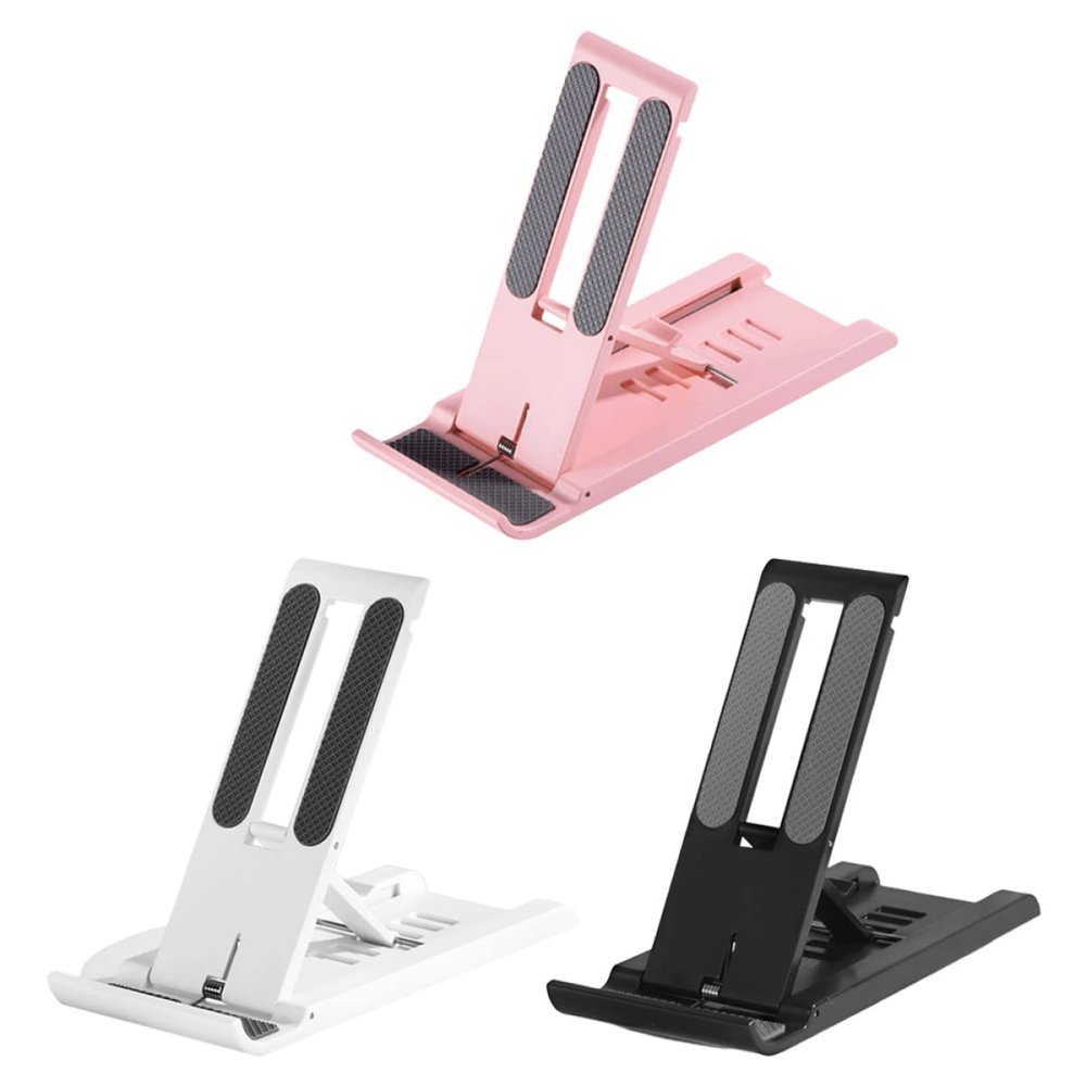 ULDIGI Sturdy Desktop Folding Stand 3pcs Mobile Phone Holders for Office Bedroom
