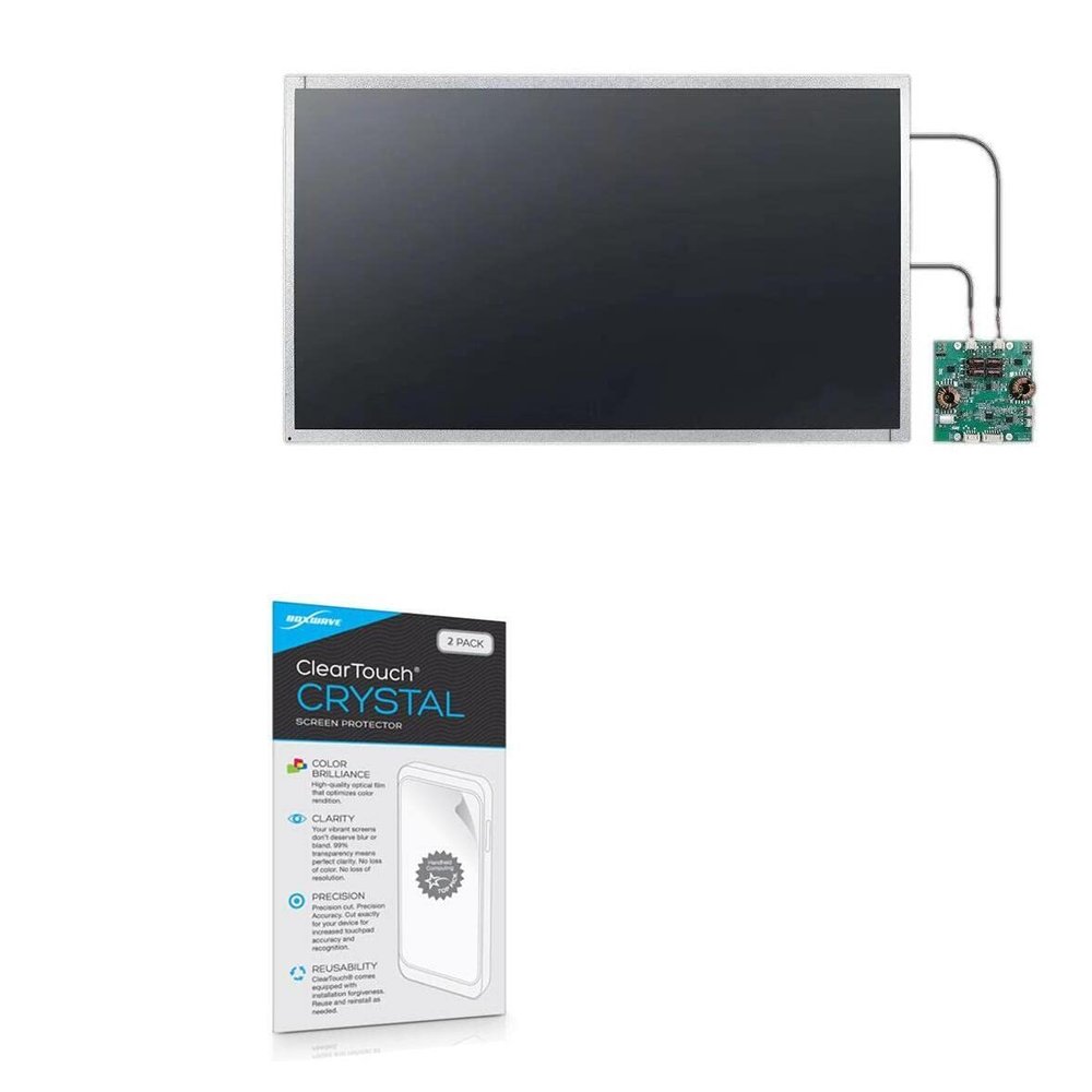 BoxWave Screen Protector Compatible with Advantech IDK-1121MD - ClearTouch Crystal (2-Pack), HD Film Skin - Shields from Scratches