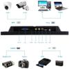 JAMYEER 10.1 Inch HDMI Monitor 1280X800 TFT IPS LCD Screen Built-in Speaker with HDMI-VGA-AV-BNC Function for Car/DSLR/PC/DVD/Car Rearview Mirror Camera view 4