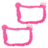 Mobestech 2pcs Display Cover Cat Ear Computer Decor Cat Computer Monitor Cover Moniter Elastic Cartoon Monitor Plush The Polyester Shell view 1