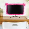 Mobestech 2pcs Display Cover Cat Ear Computer Decor Cat Computer Monitor Cover Moniter Elastic Cartoon Monitor Plush The Polyester Shell view 4