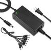 BXIZXD Security Camera Power Adapter 12V 5A 100V-240V AC to 12V DC LED Power Transformers 8-Way Power Splitter Cable for CCTV/Camer/DVR H-M-025 view 1